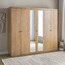 Rustic Comfort 6-Door Wardrobe with Drawers-furniture-bedroom-wardrobes-image-1