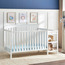 Glory 3-in-1 Convertible Cot with Changer- 70x130 cm-baby-nursery-furniture-cribsandbeds-babycribs-image-1