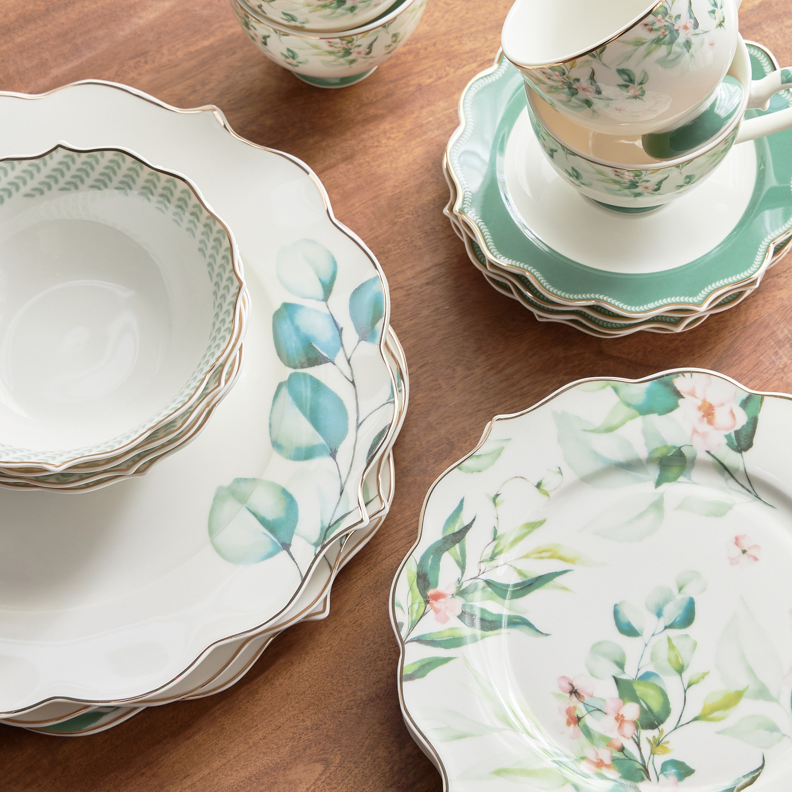 Cecilia 20-Piece Porcelain Dinner Set - Serves 4-household-dining-dinnerware-dinnersets-image-2