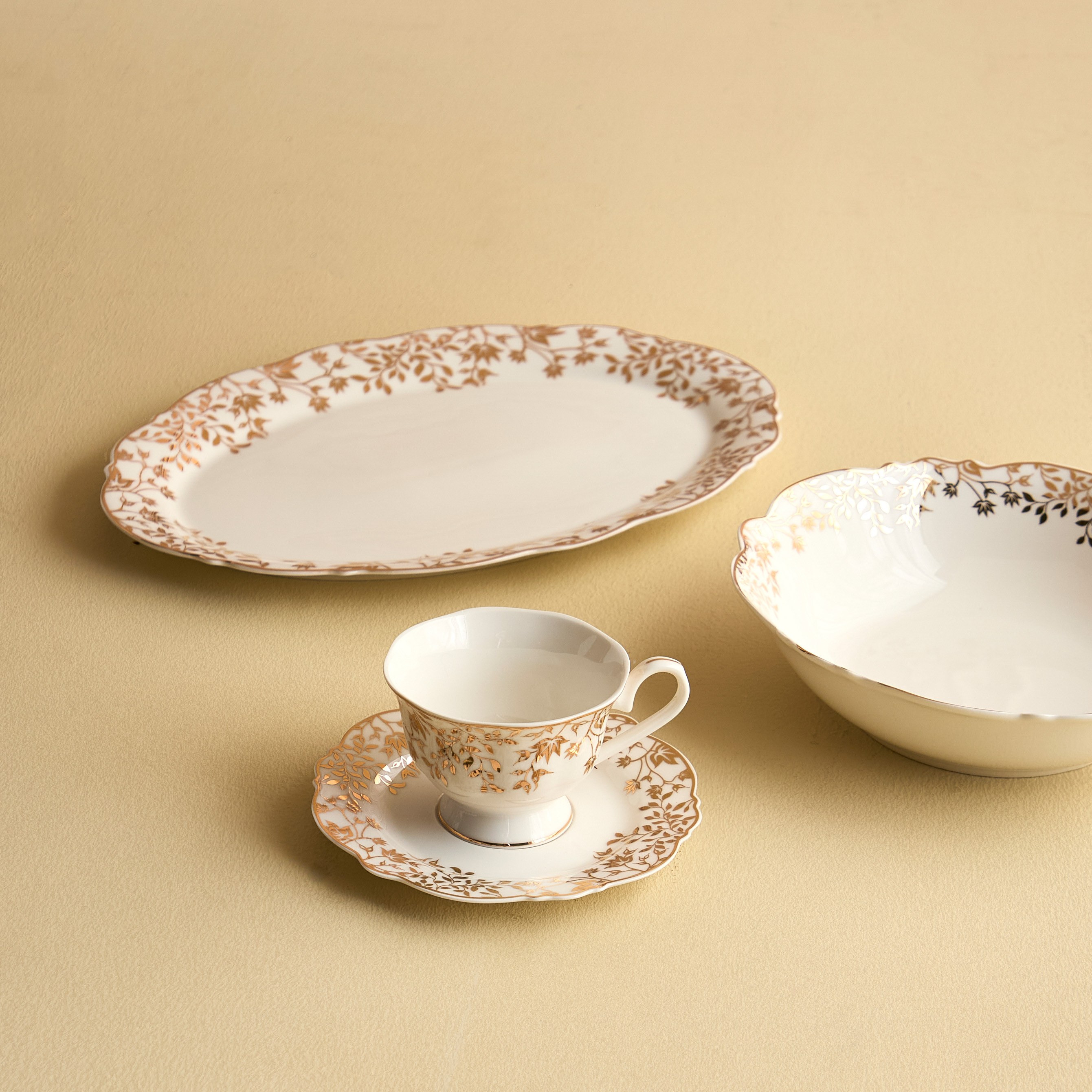 Faye 44-Piece New Bone China Dinner Set - Serves 8-household-dining-dinnerware-dinnersets-image-3