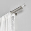 Diamond Extendable Double Curtain Rod - 112-274 cm-household-windows-curtainrodsandaccessories-curtainrods-image-2