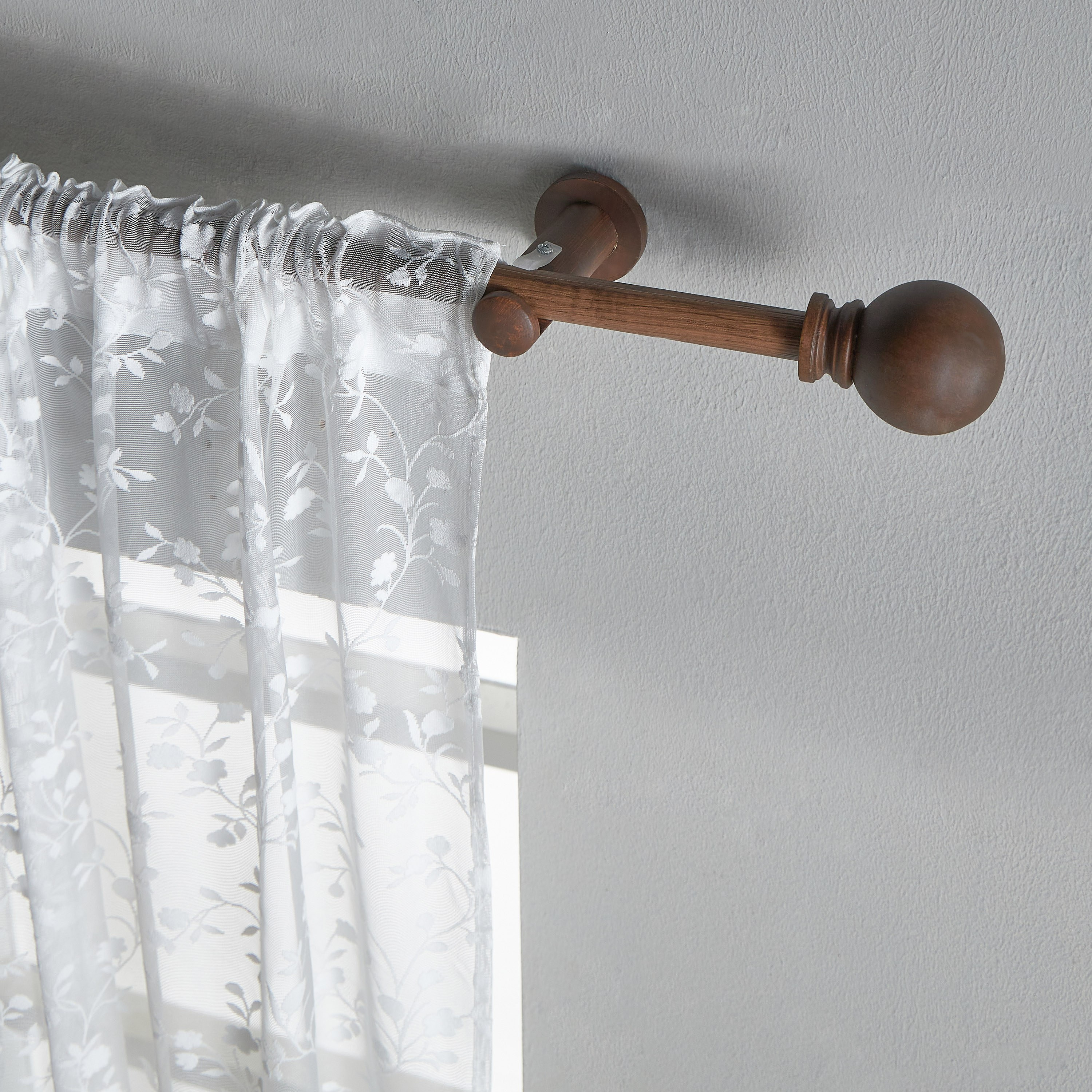 Vintage Extendable Single Curtain Rod - 112-274 cm-household-windows-curtainrodsandaccessories-curtainrods-image-1