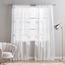 طقم ستائر شفّافة قطعتين - ترايل - 135x300 سم-household-windows-curtains-image-5