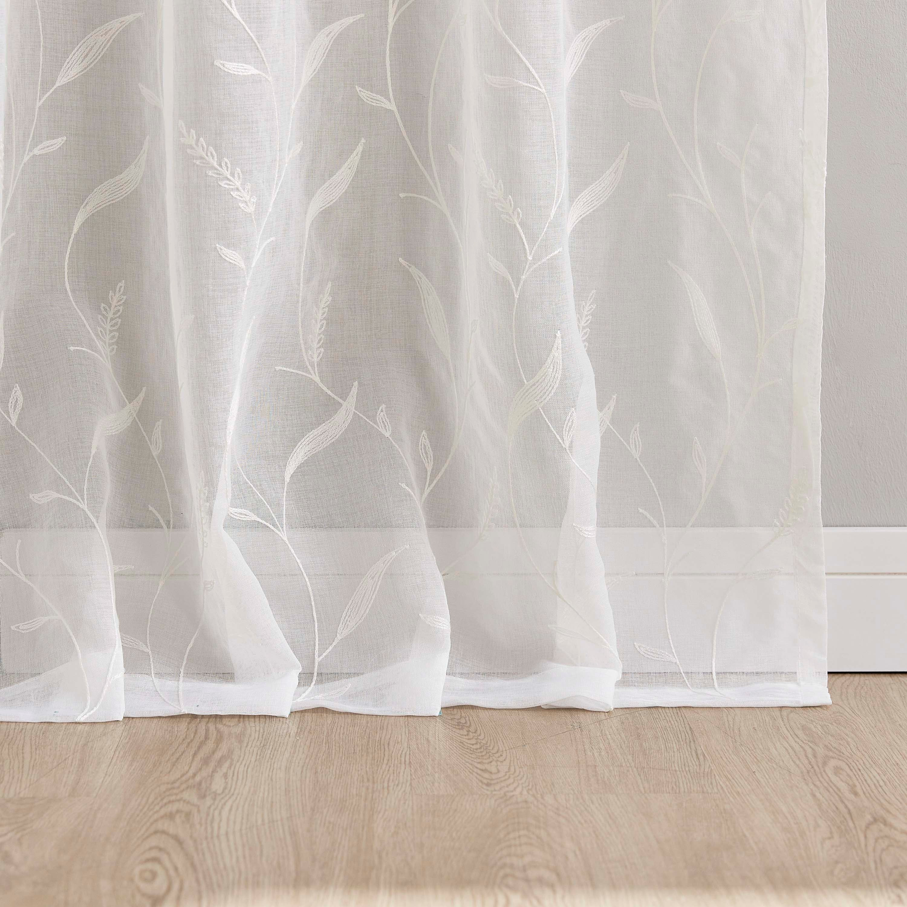Trail 2-Piece Sheer Curtain Set - 135x300 cm-household-windows-curtains-image-4