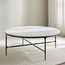 طاولة قهوة مستديرة بسطح رخامي مطروق-furniture-livingroom-coffeetables-image-7