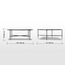 طاولة قهوة مستديرة بسطح رخامي مطروق-furniture-livingroom-coffeetables-image-1