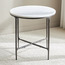 Hammered Marble Top Side Table-furniture-livingroom-sideandendtables-image-2