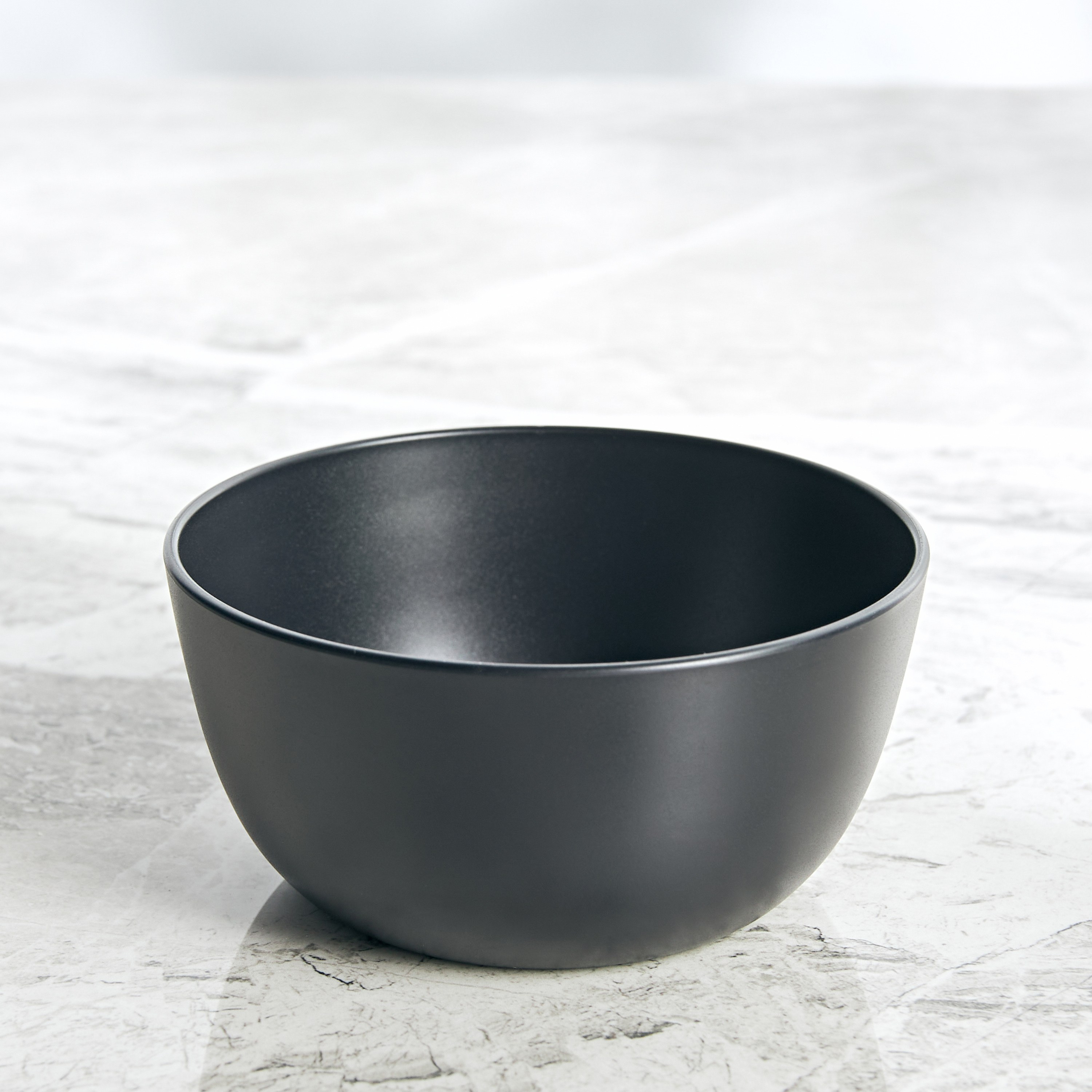 Charcoal Melamine Rice Bowl - 12 cm-household-dining-dinnerware-dinnerwarecollections-image-1
