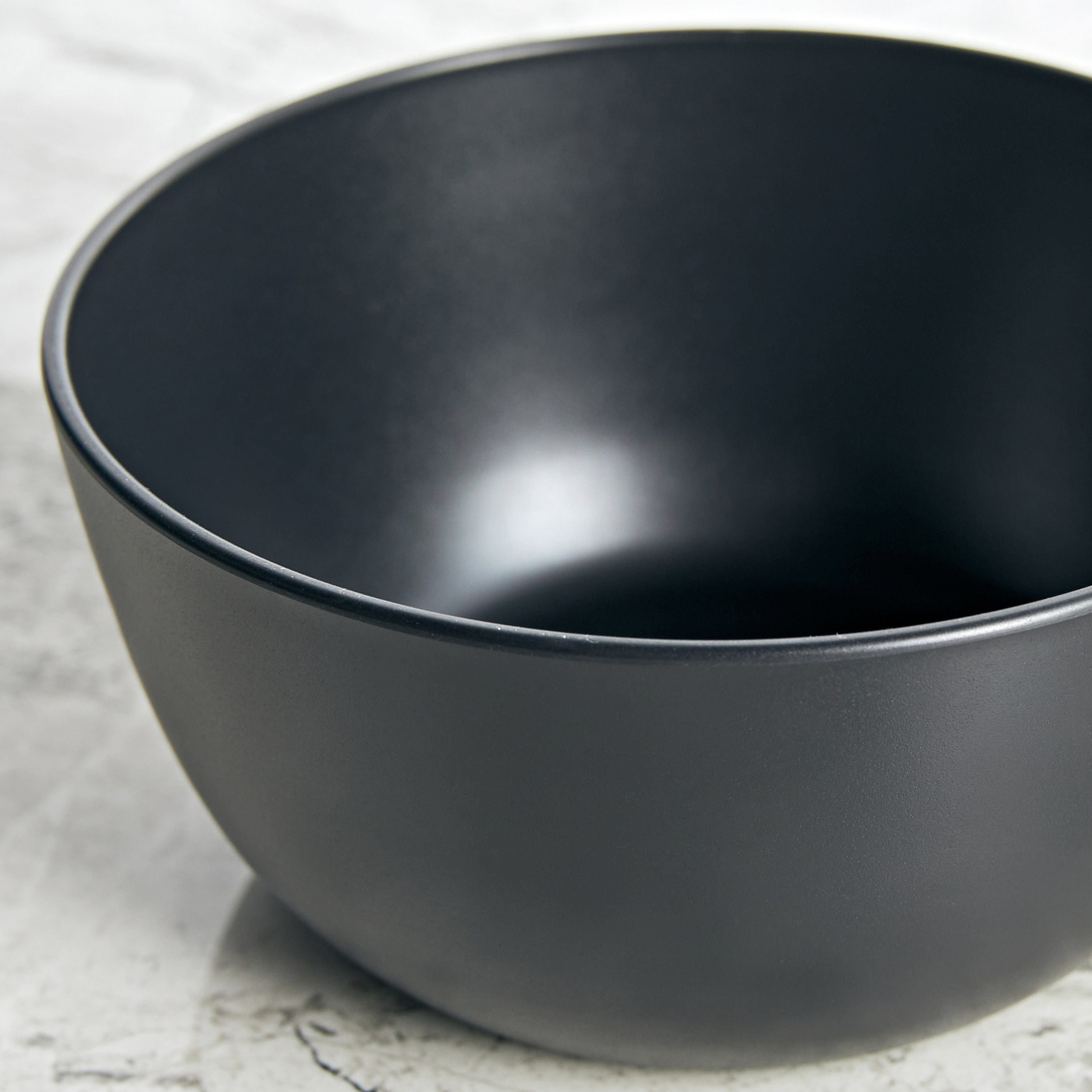 Charcoal Melamine Rice Bowl - 12 cm-household-dining-dinnerware-dinnerwarecollections-image-2