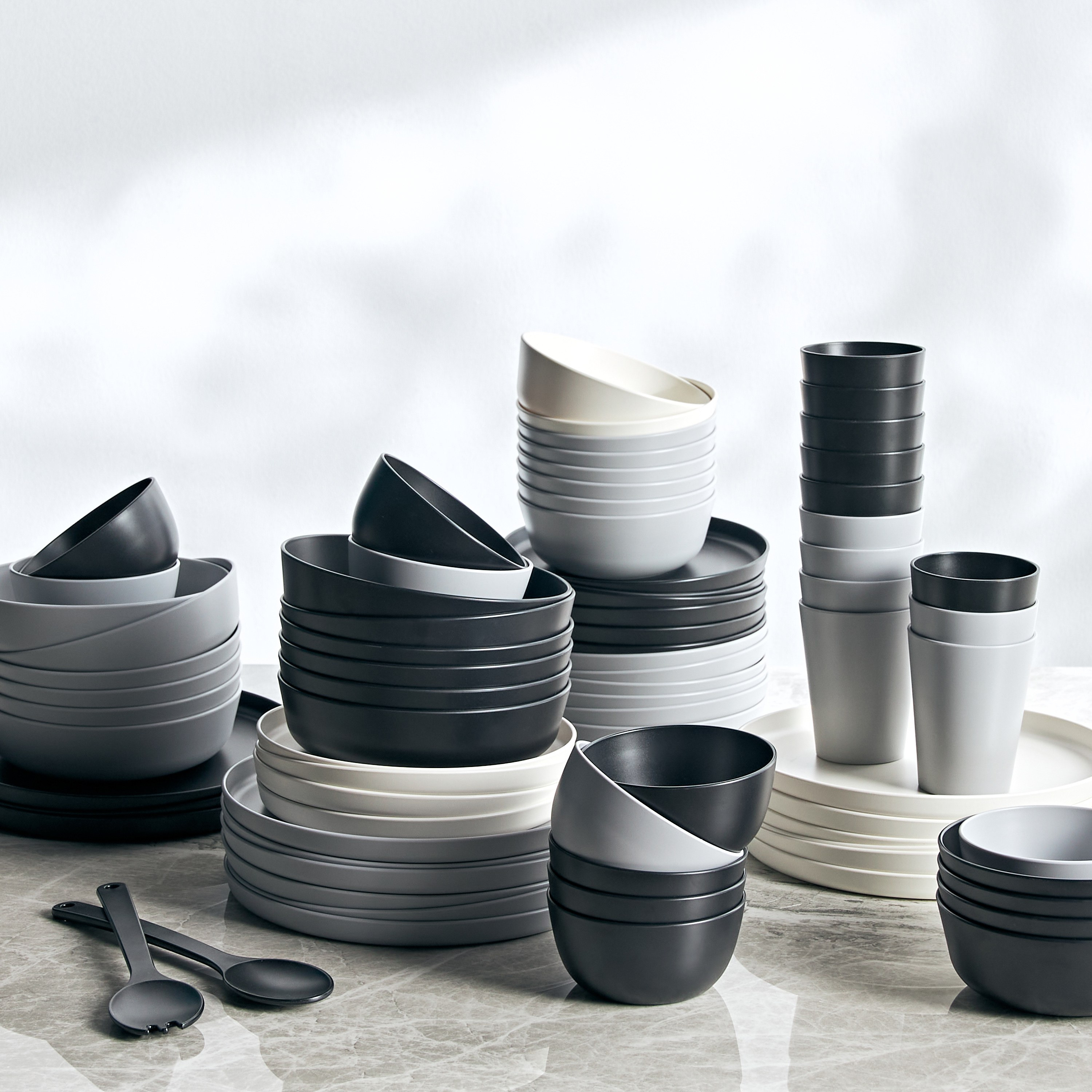 وعاء أرز ميلامين - تشاركول - 12 سم-household-dining-dinnerware-bowls-image-3