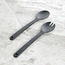Charcoal 2-Piece Melamine Salad Server Set-household-kitchen-kitchentoolsandutensils-foodservingtools-image-1