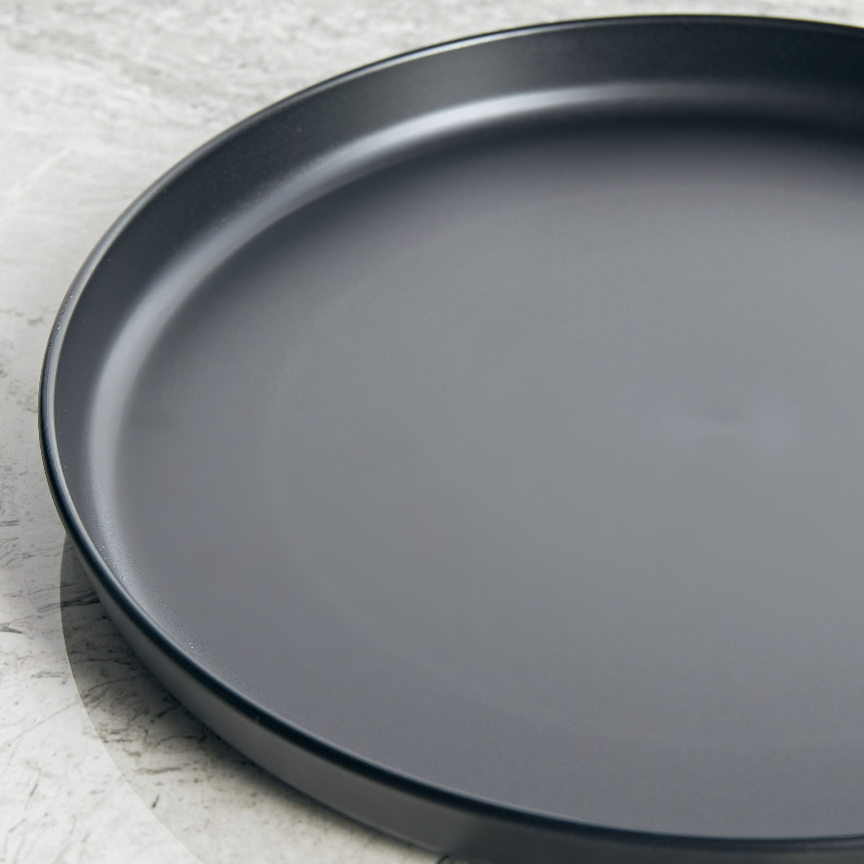 Charcoal Melamine Side Plate - 20 cm-household-dining-dinnerware-dinnerwarecollections-image-2