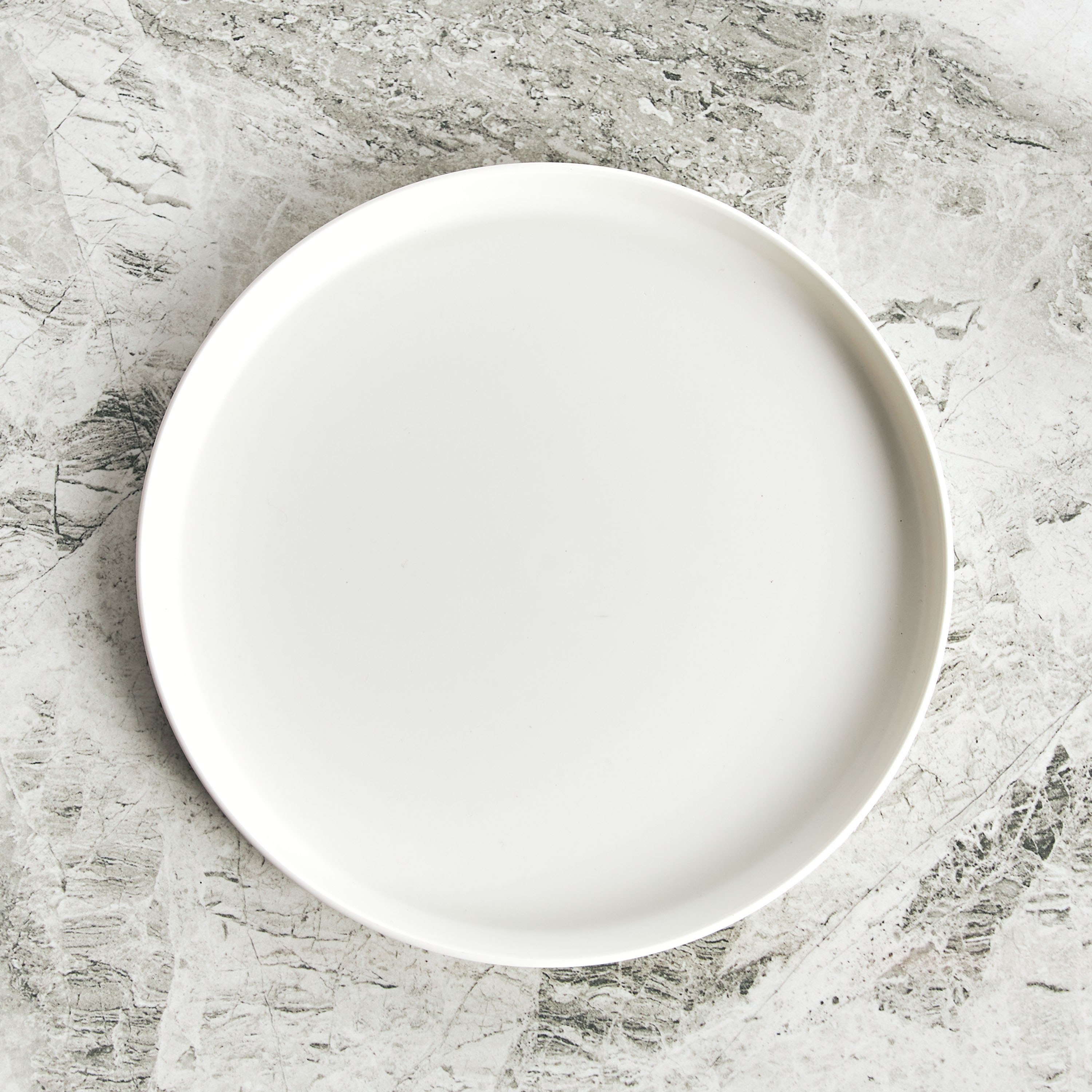 Charcoal Melamine Side Plate - 20 cm-household-dining-dinnerware-dinnerwarecollections-image-1