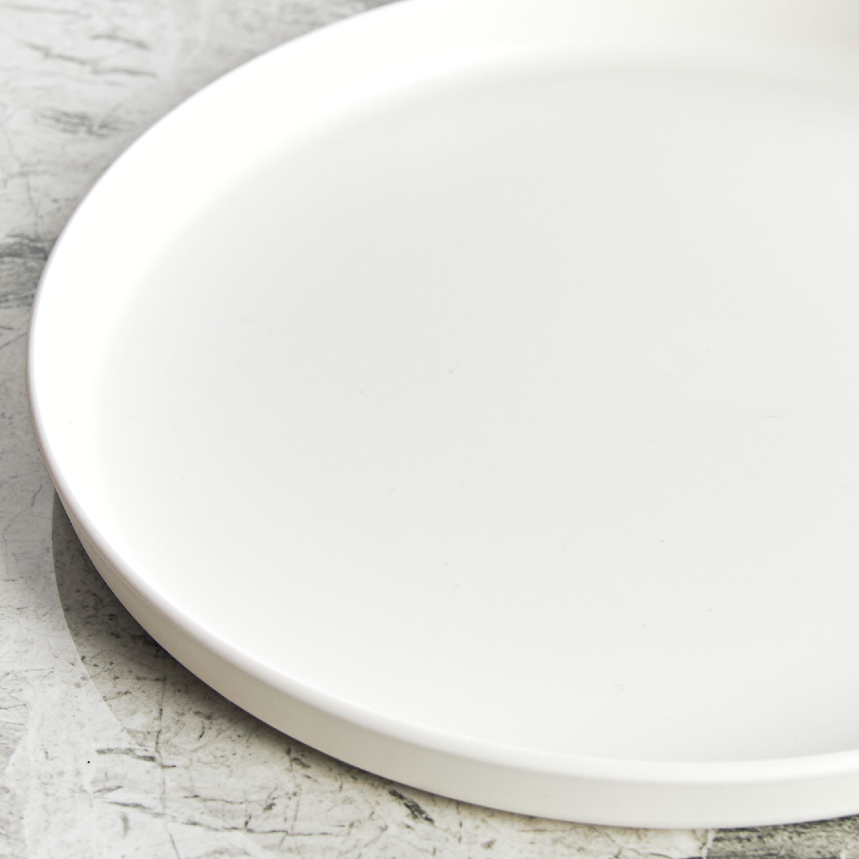Charcoal Melamine Side Plate - 20 cm-household-dining-dinnerware-dinnerwarecollections-image-2