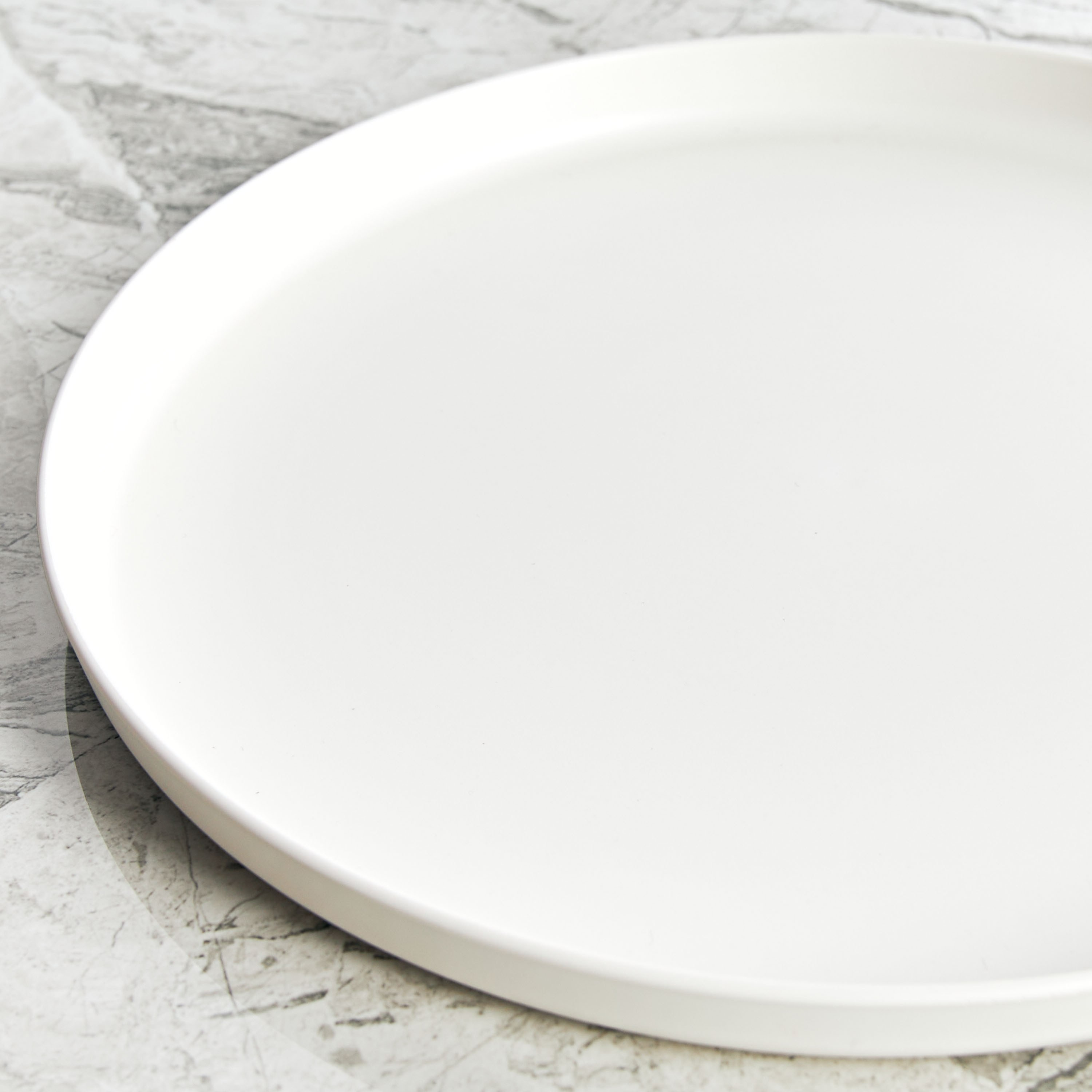 Charcoal Melamine Dinner Plate - 25 cm-household-dining-dinnerware-dinnerwarecollections-image-2