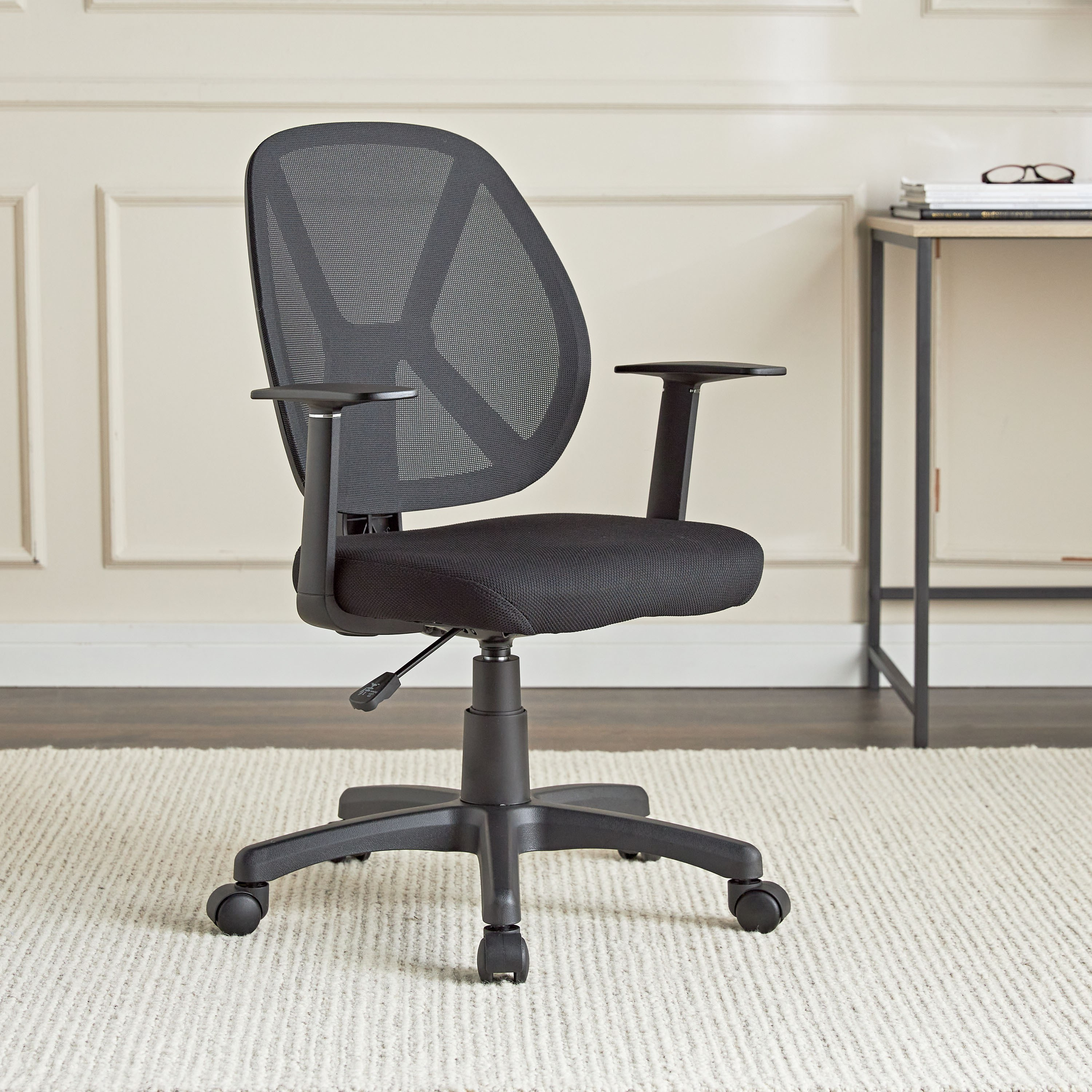Ubuy Grey Office Chair With Arms Buy Height Adjustable Modern High