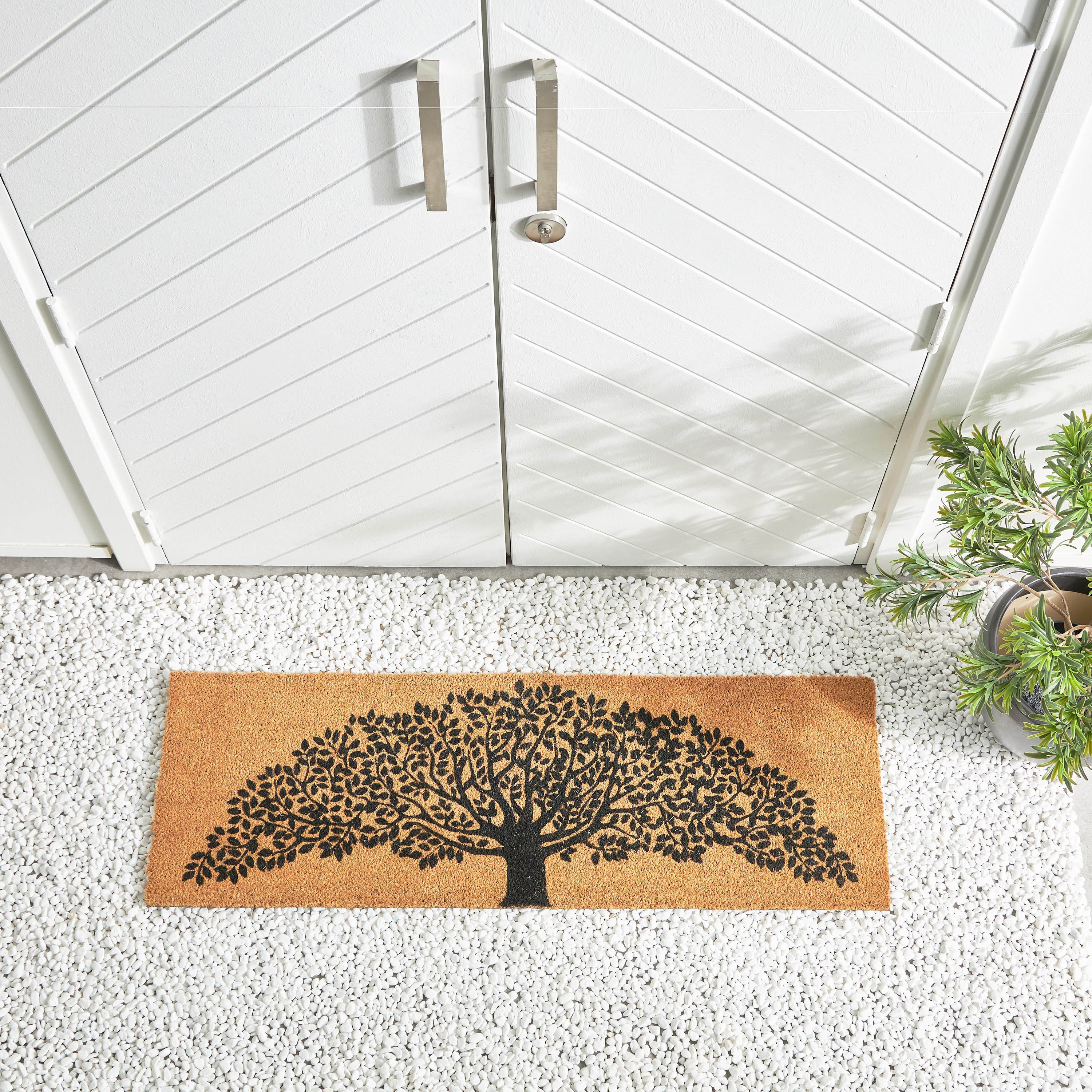 سجادة بارز من ألياف جوز الهند - 40x120 سم-household-rugsandcarpets-doormats-image-4