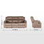 كرسي استرخاء 3 مقاعد قماش - باسكن-furniture-sofaandseating-recliners-image-1