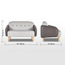 Peppa 2-Seater Kids' Fabric Sofa-babyandkids-roomfurniture-chairsandstools-image-6