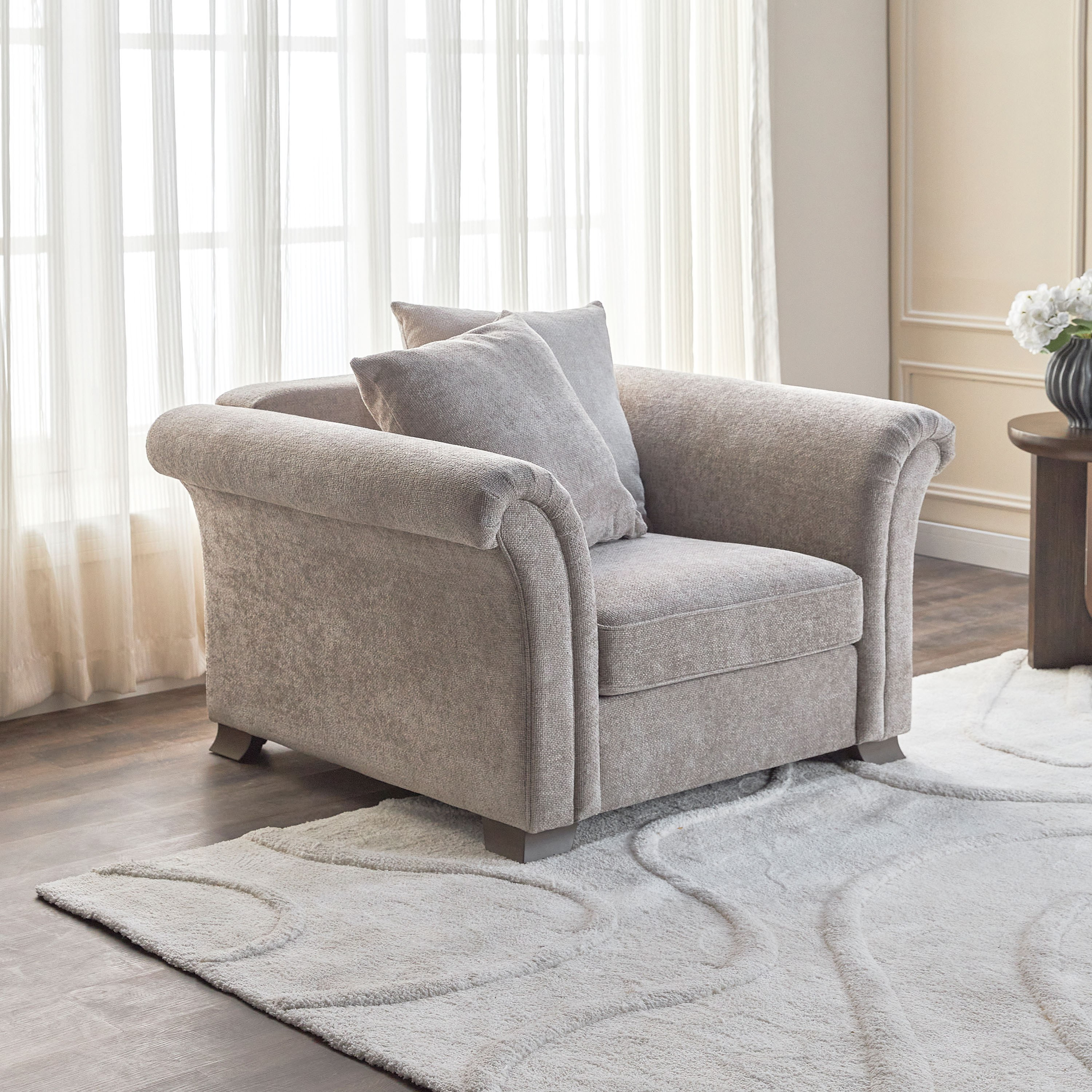 Caretti Fabric Armchair