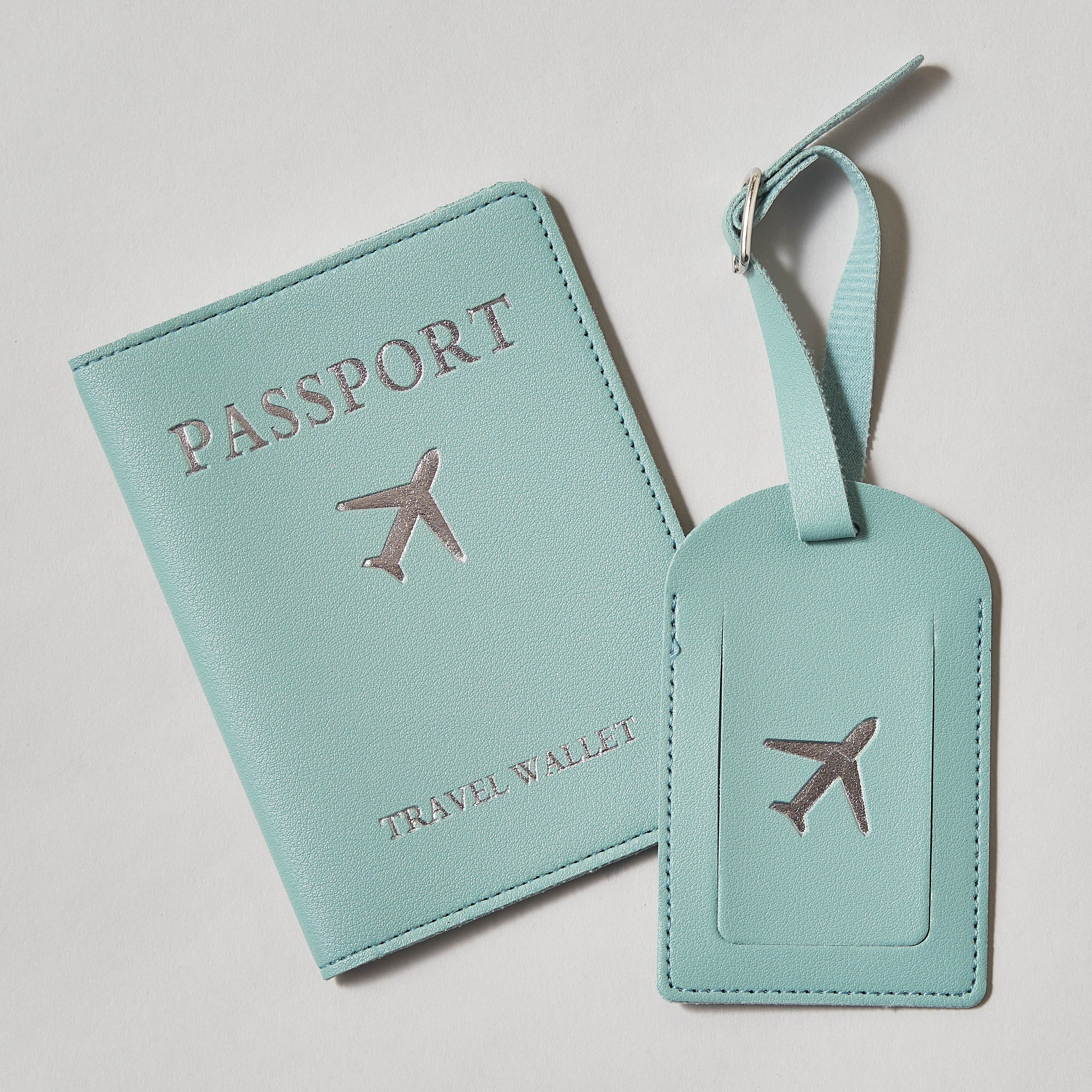 Zenda Passport Cover and Luggage Tag Set