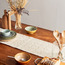 Cotton Jacquard Table Runner - 33x160 cm-household-dining-tablelinen-runnersandtablecovers-image-4