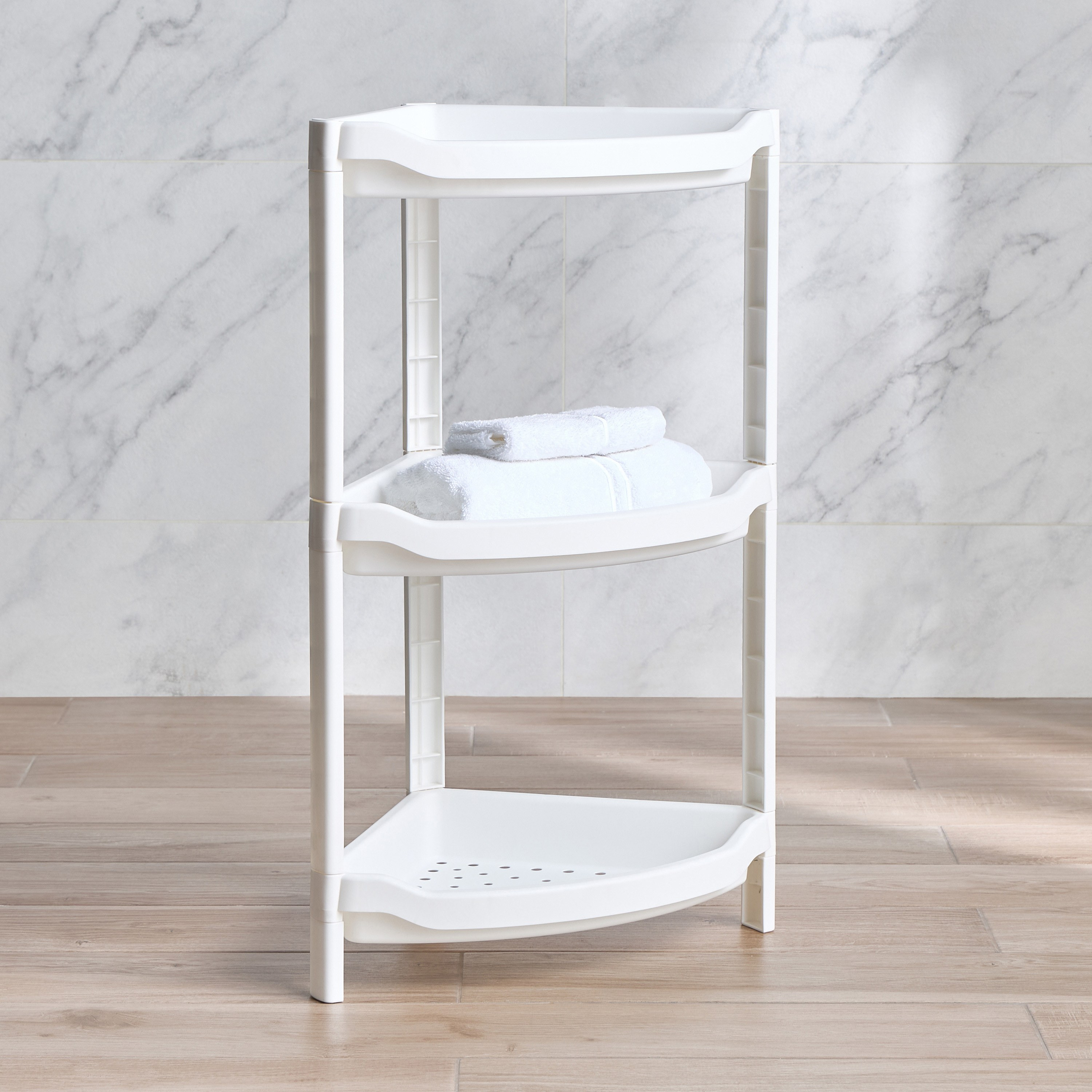 Penny 3-Tier Corner Storage Rack - 33x45 cm-household-storage-storagesolutions-drawercabinets-image-1