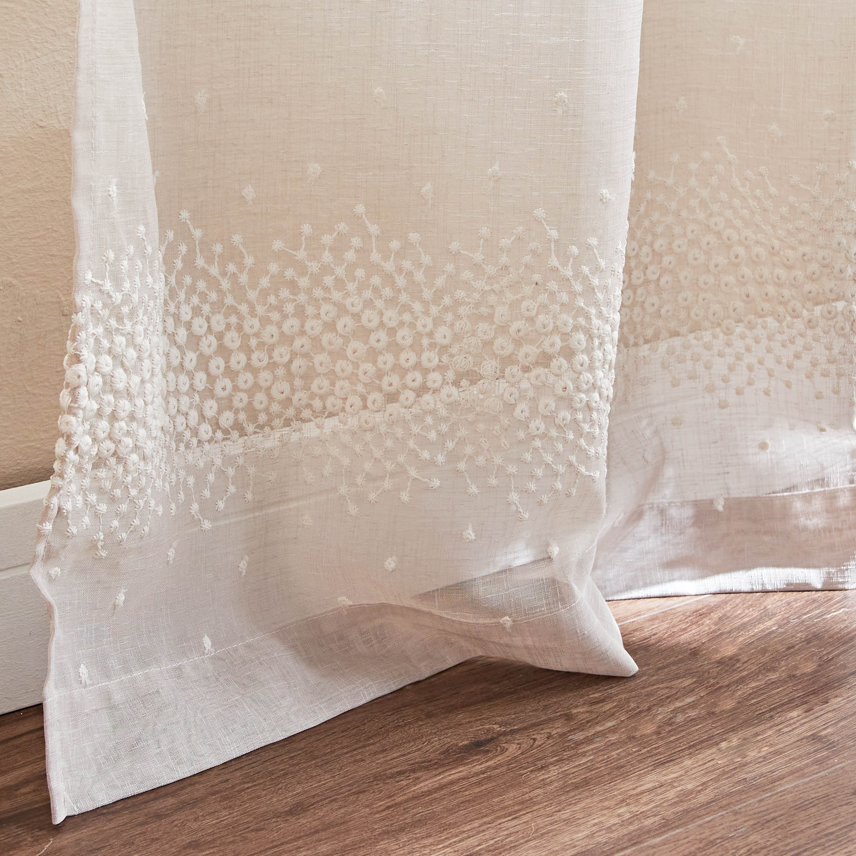 Hazel 2-Piece Sheer Curtain Set - 135x280 cm-household-windows-curtains-image-9