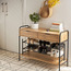 رف أحذية طابقين قابل للتمدد - والتر - 23x64-120 سم-household-storage-storagesolutions-shoeracksandstorage-image-3