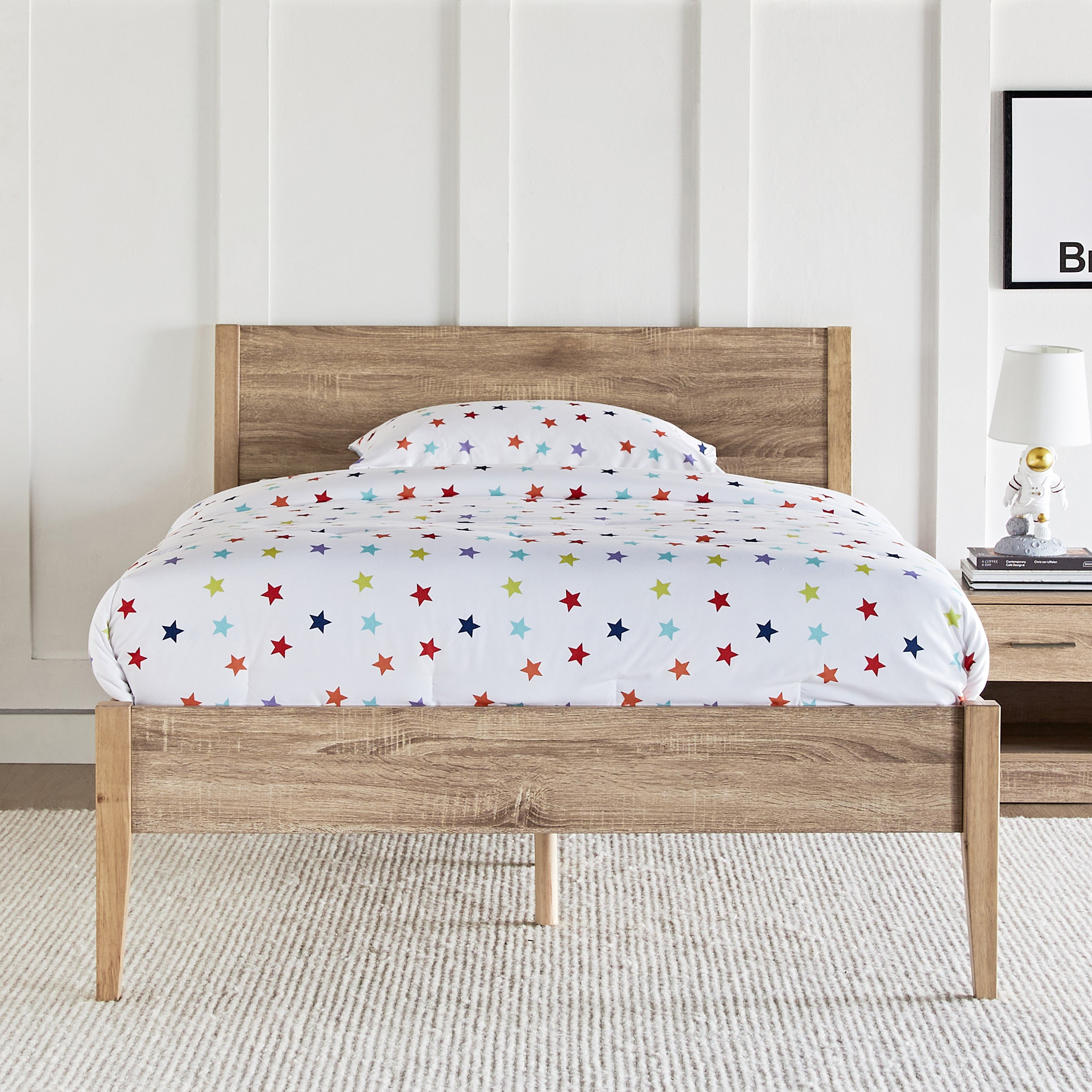 Kamila Single Bed - 120x200 cm-babyandkids-kidsbeds-singlebeds-image-2