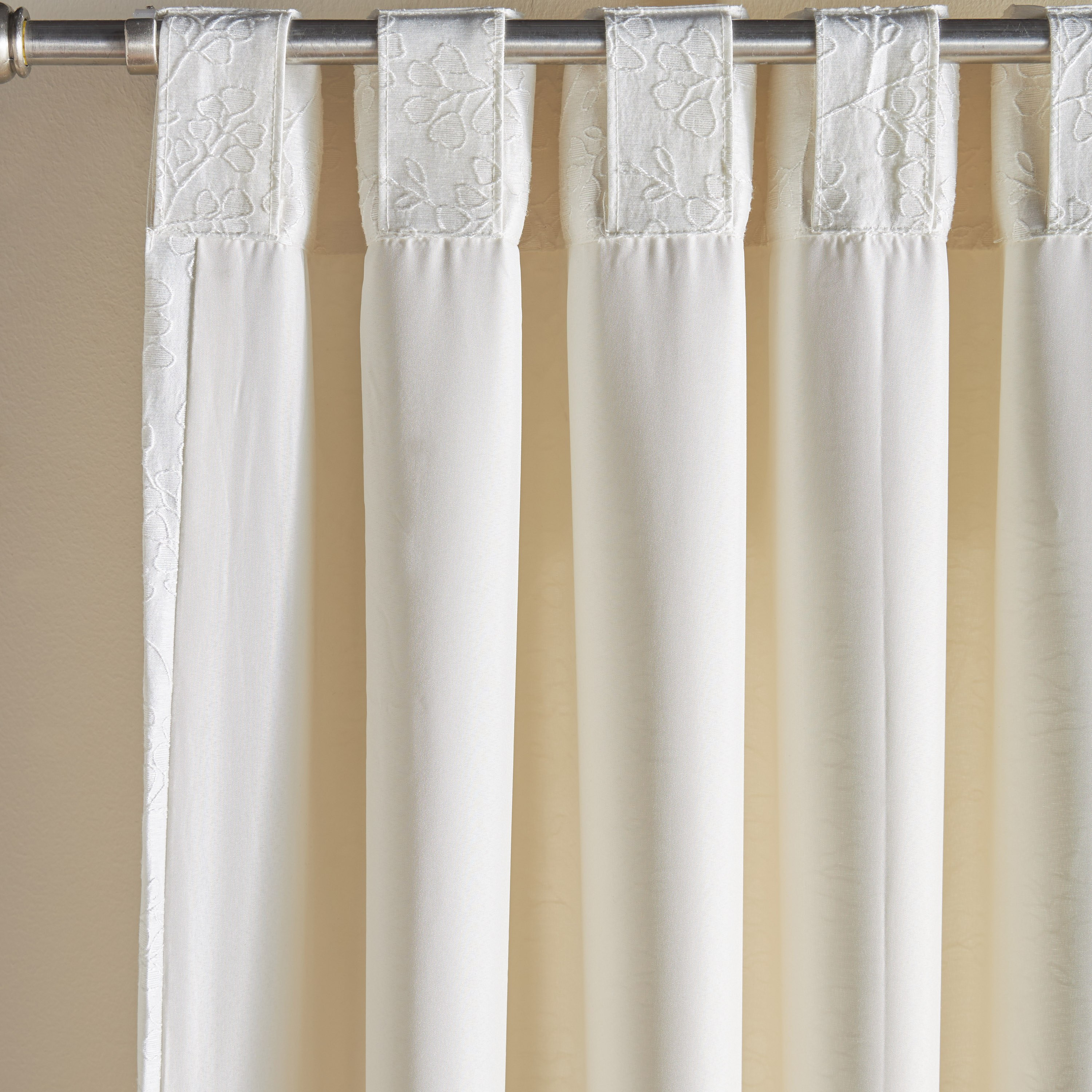 Trellis 2-Piece Lined Curtain Set - 135x300 cm-household-windows-curtains-image-4