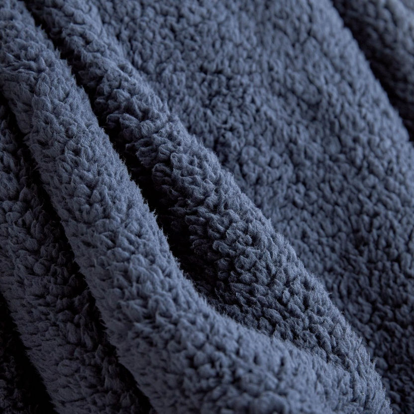 Shop Sherpa Microfibre Blanket - 180x240 cm Online | Home Centre Kuwait