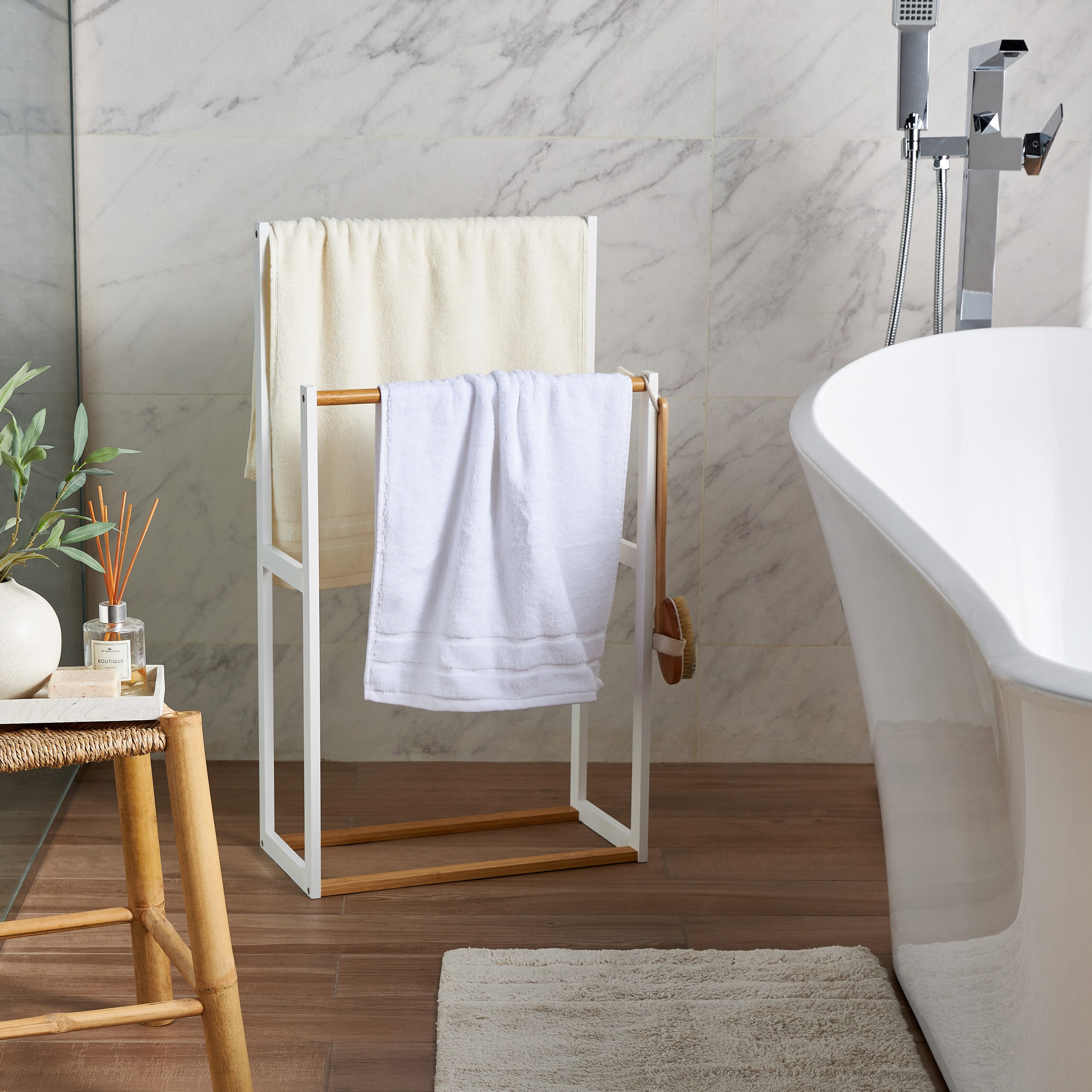 Brookline Towel Stand-household-bathandlaundry-bathroomorganizing-towelholdersandstands-image-4