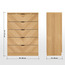 Chevvy Chest of 5-Drawers-furniture-bedroom-chestofdrawers-image-6