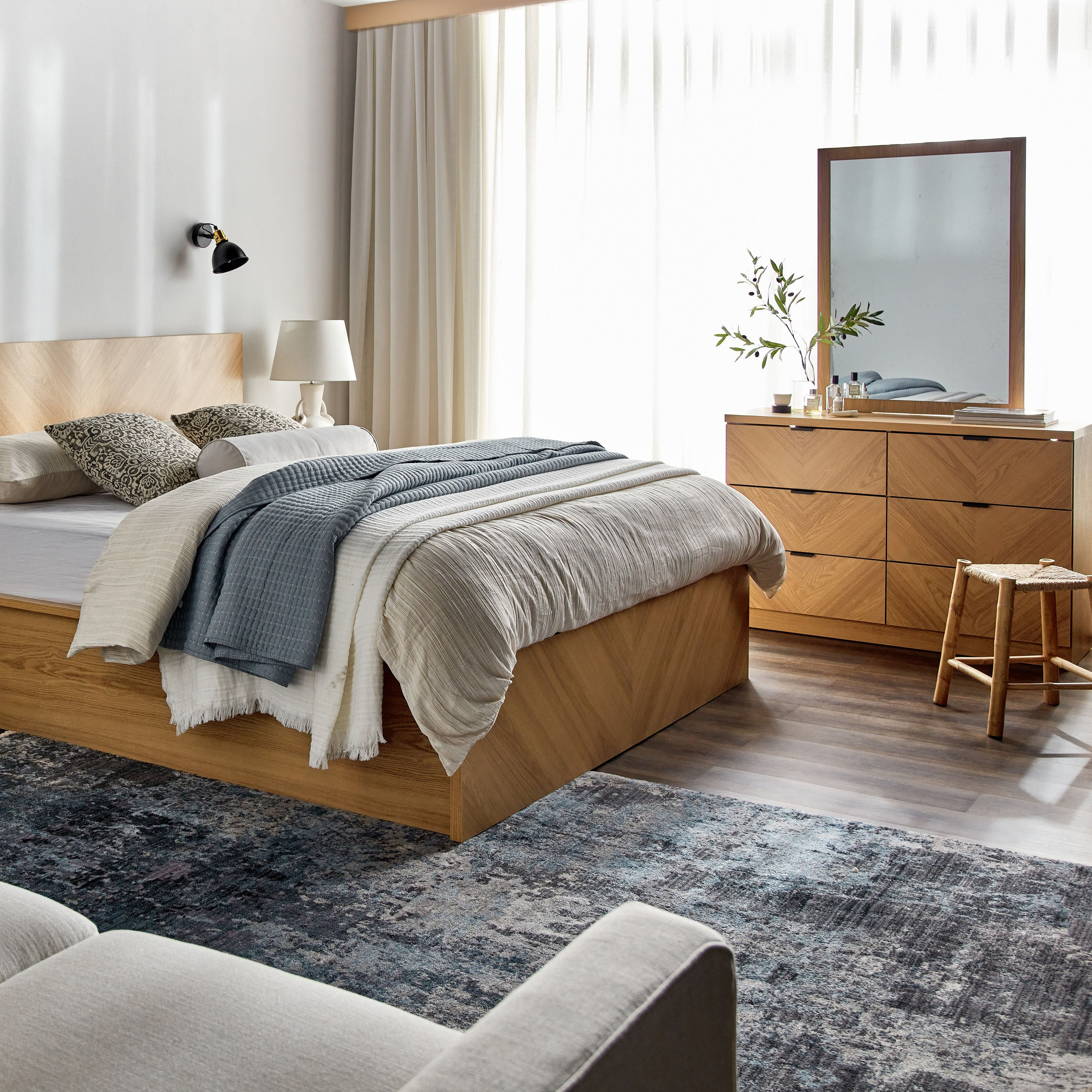 Chevvy 6-Drawer Dresser with Mirror-furniture-bedroom-dressersandmirrors-image-5