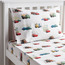Disney Cars On The Road Cotton 200 Thread Count Single Fitted Sheet - 90x200 cm-babyandkids-beddingandwindows-bedding-fittedandflatsheets-image-1
