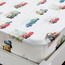 Disney Cars On The Road Cotton 200 Thread Count Single Fitted Sheet - 90x200 cm-babyandkids-beddingandwindows-bedding-fittedandflatsheets-image-2