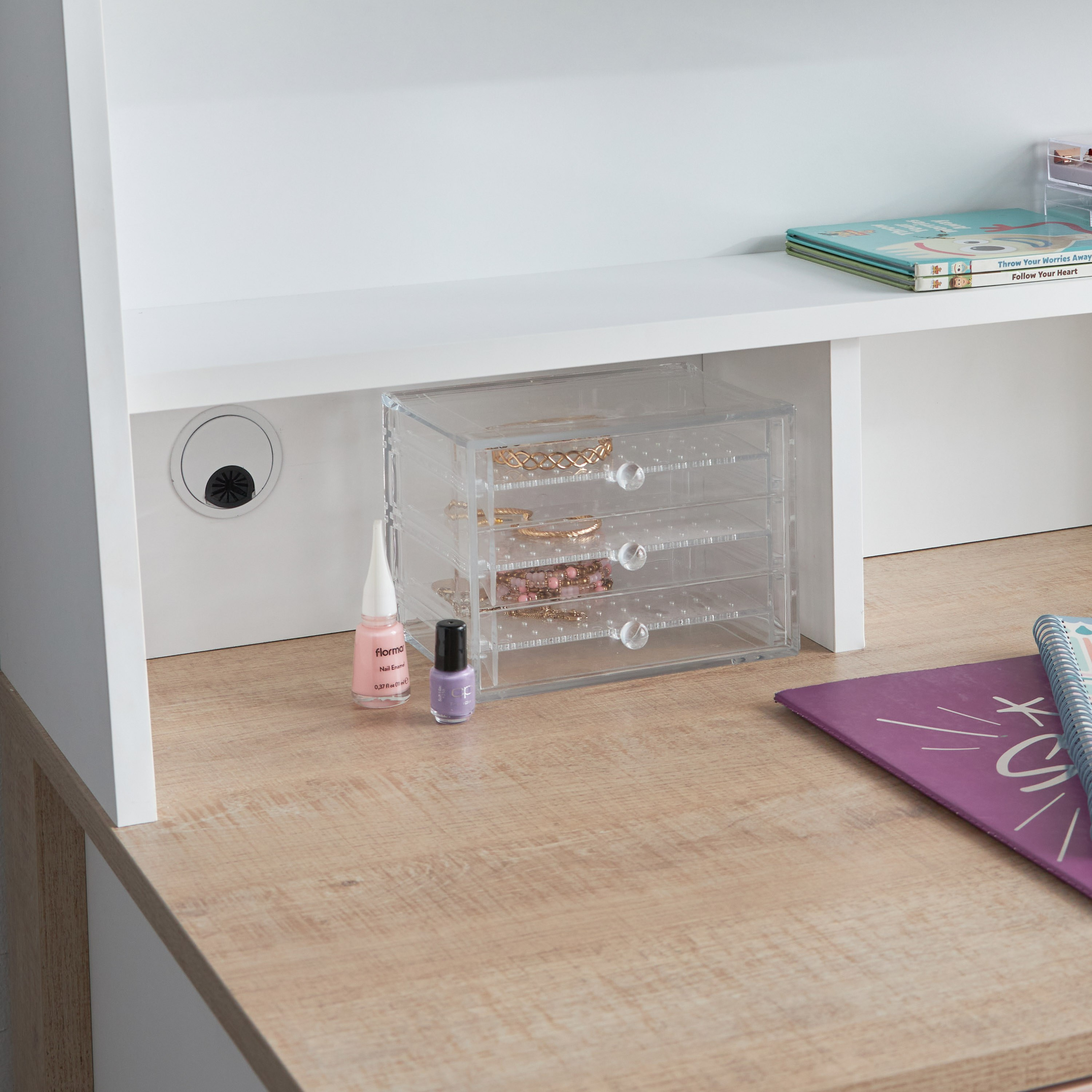 مكتب دراسة بمساحة تخزين - جونو-babyandkids-roomfurniture-studydesks-image-5