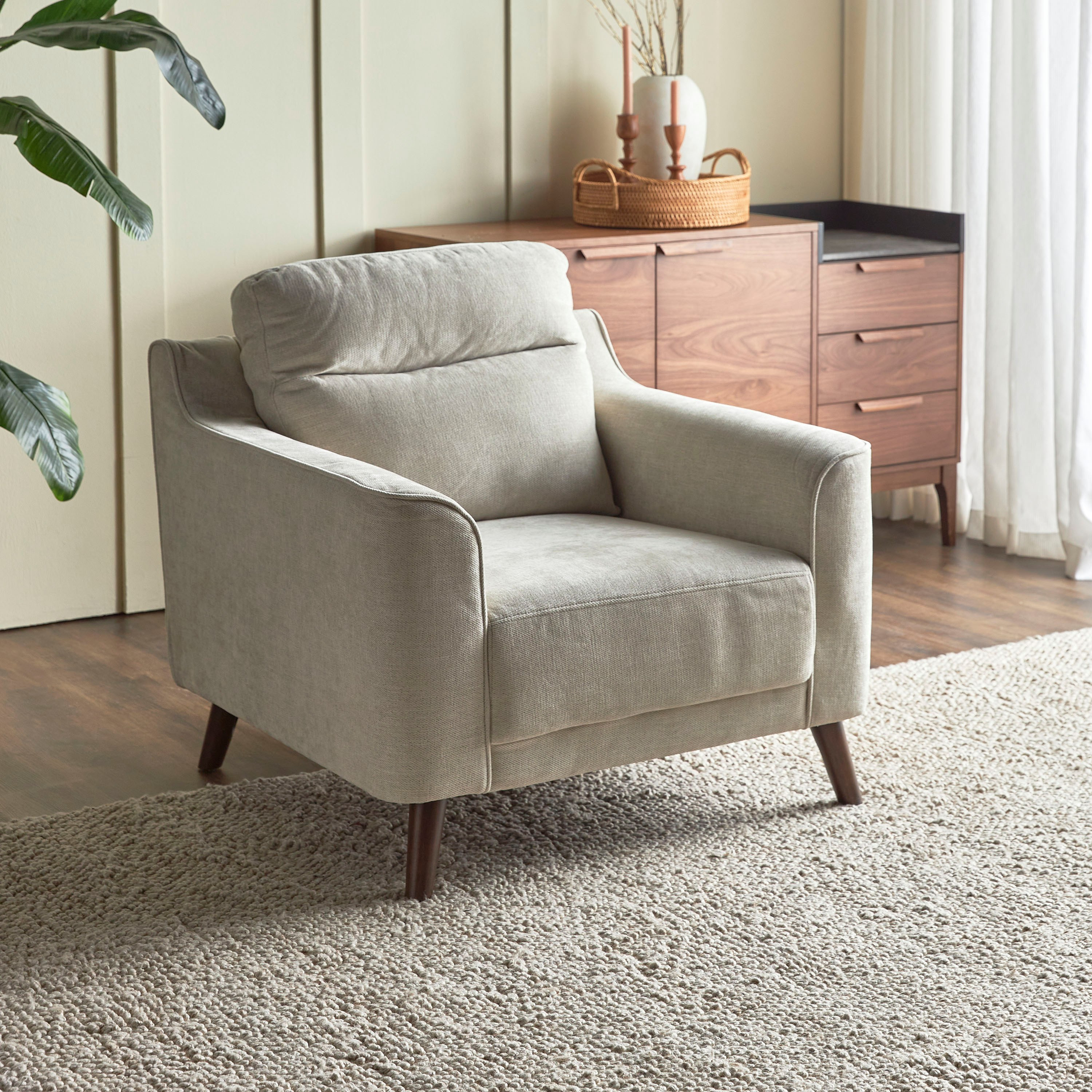 كرسي قماش بمساند ذراعين - بليك-furniture-sofaandseating-armchairs-image-1