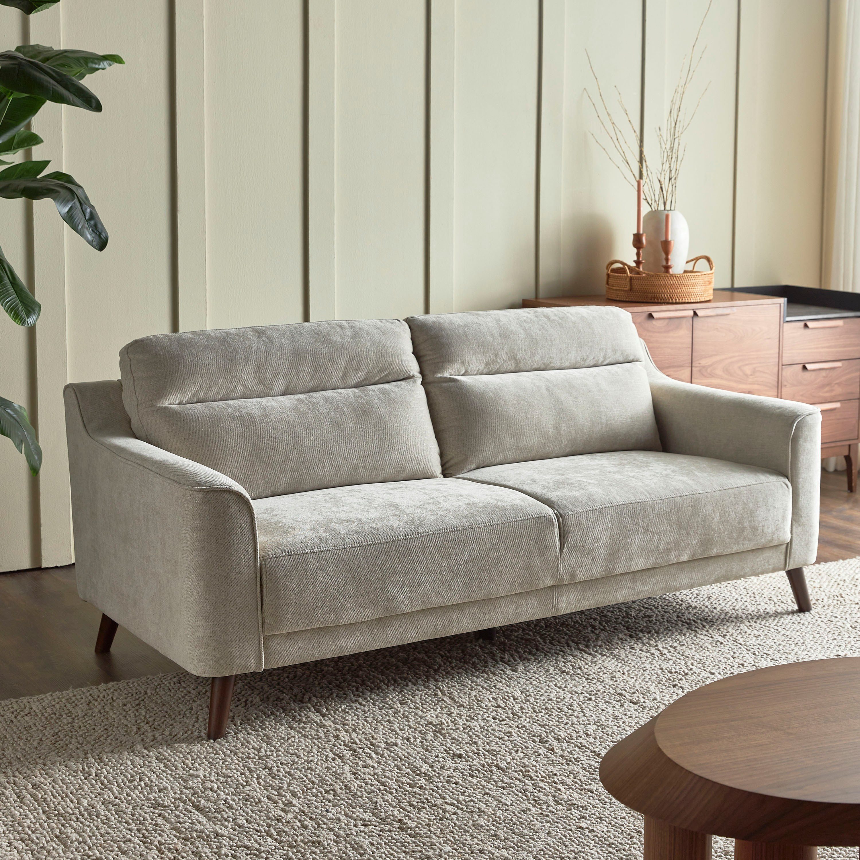 Blake 3-Seater Fabric Sofa