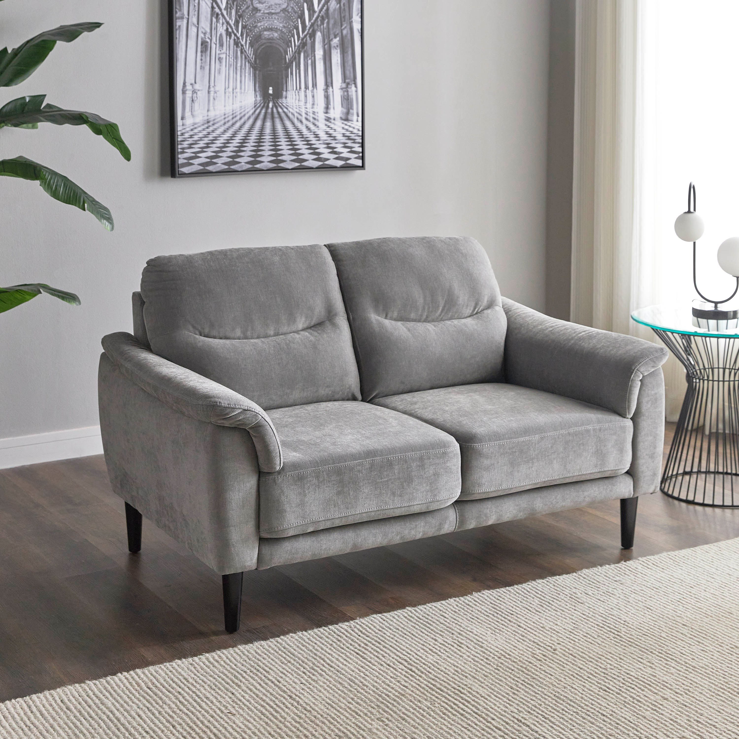 كنبة قماش مقعدين - بروجز-furniture-sofaandseating-sofasandsofasets-image-1