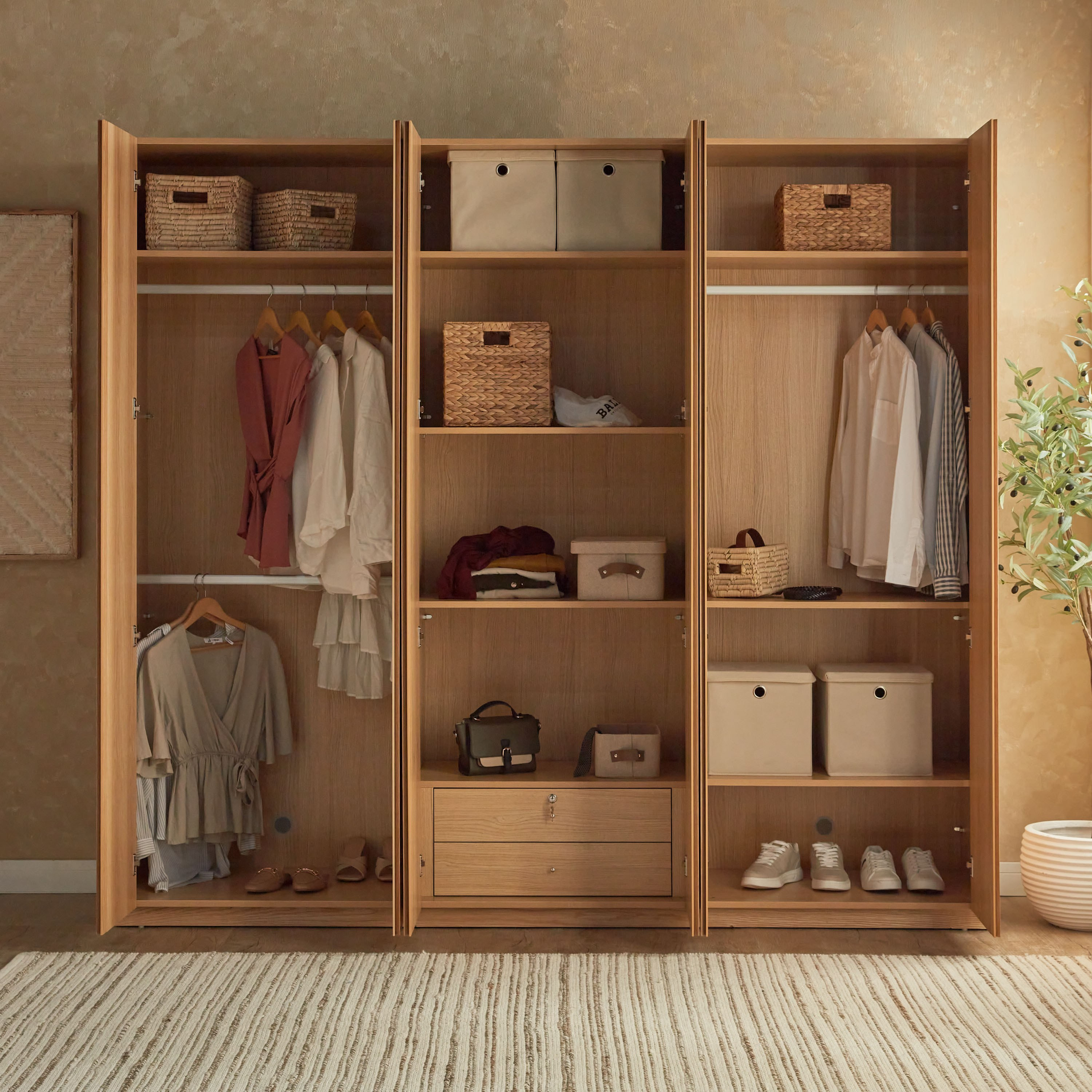 دولاب ملابس 6 أبواب أدراج - نيبولوس-furniture-bedroom-wardrobes-image-3