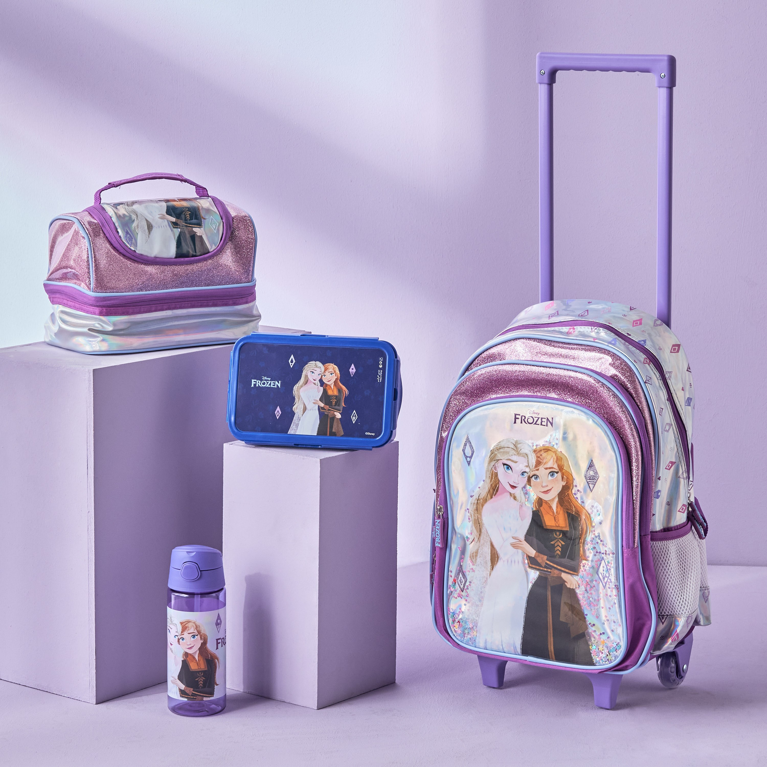 Frozen 2025 trolley backpack