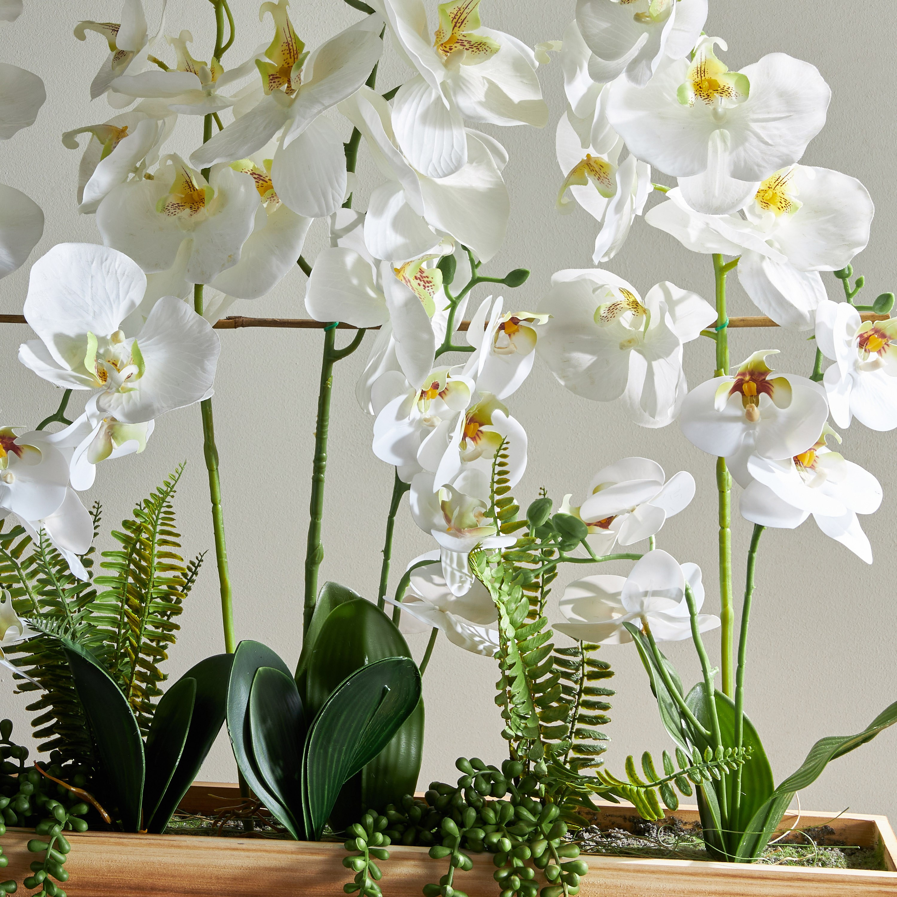Daphne Mixed Orchid Arrangement - 78 cm-household-gardenandoutdoor-artificialflowersandplants-flowers-image-2