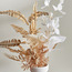 Althea Flower Arrangement in Pot - 33 cm-household-gardenandoutdoor-artificialflowersandplants-flowers-image-2