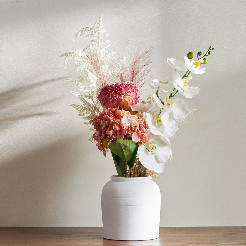 Shop Nione Mixed Flower Arrangement in Ceramic Pot - 62 cm Online ...