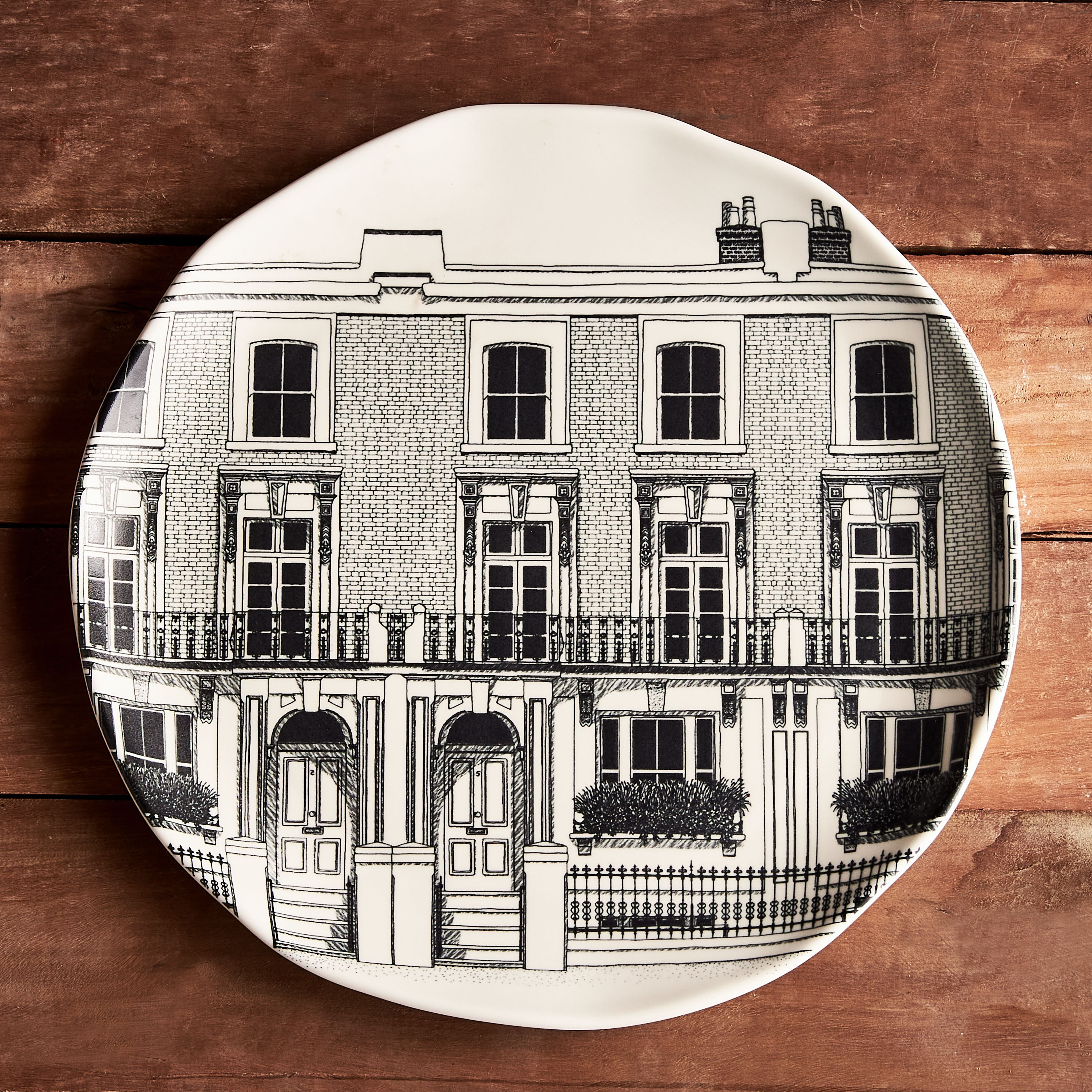 Architect Porcelain Plate - 26 cm-household-dining-dinnerware-dinnerwarecollections-image-1