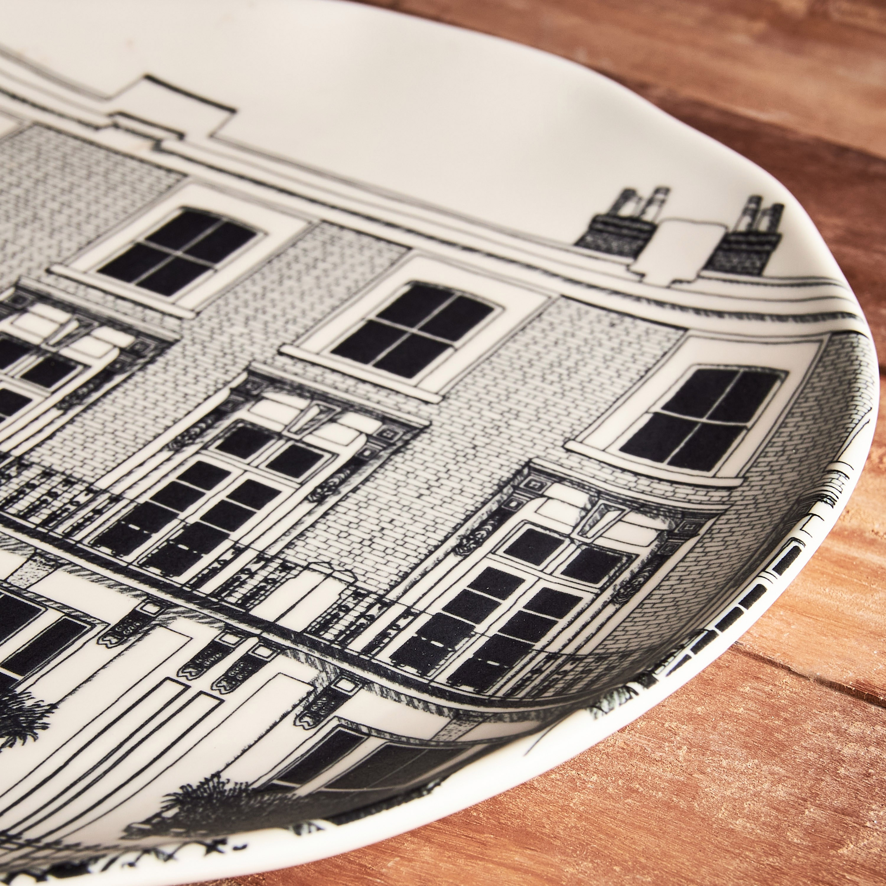 Architect Porcelain Plate - 26 cm-household-dining-dinnerware-dinnerwarecollections-image-2