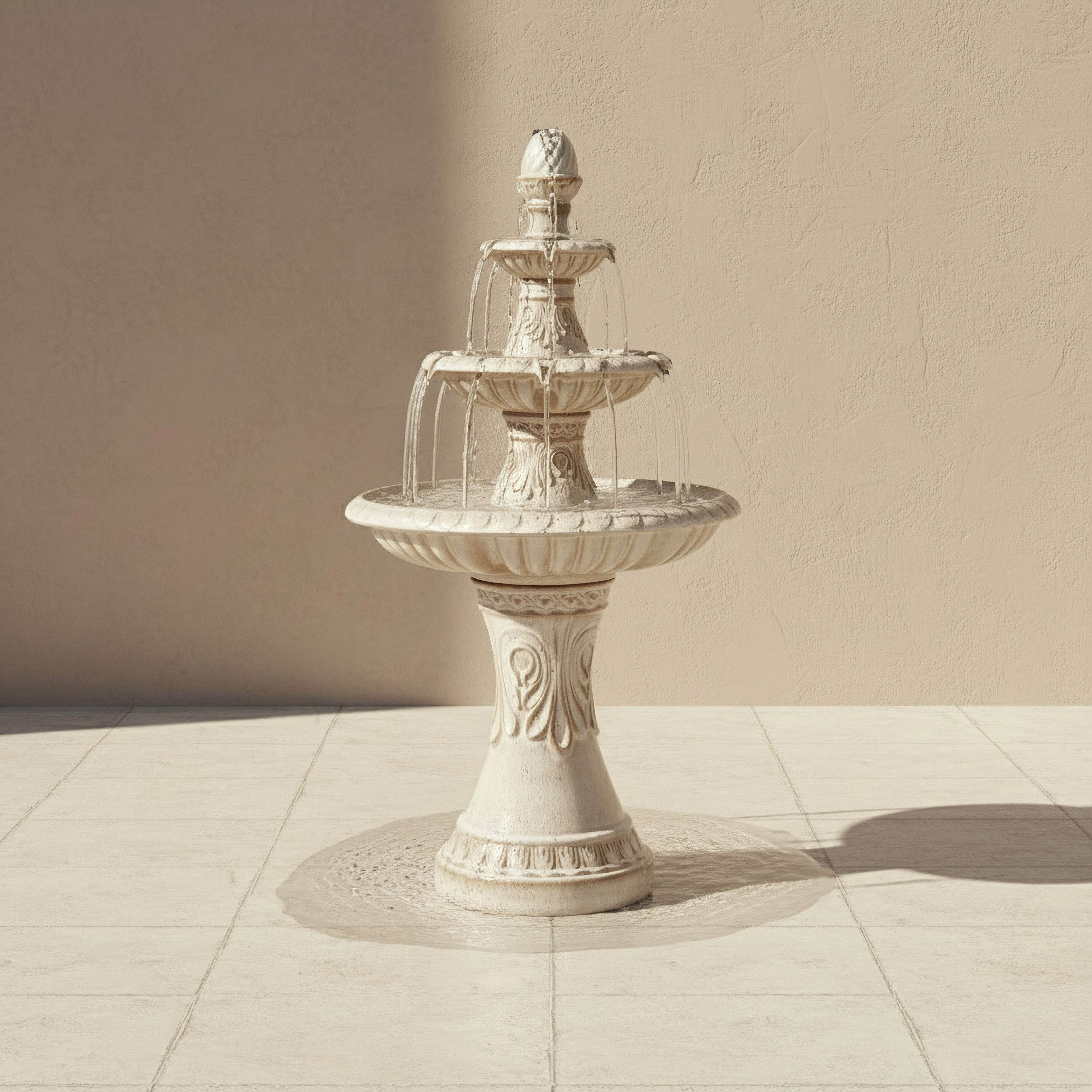 Navona Glazed LED Fountain-household-gardenandoutdoor-fountains-image-2