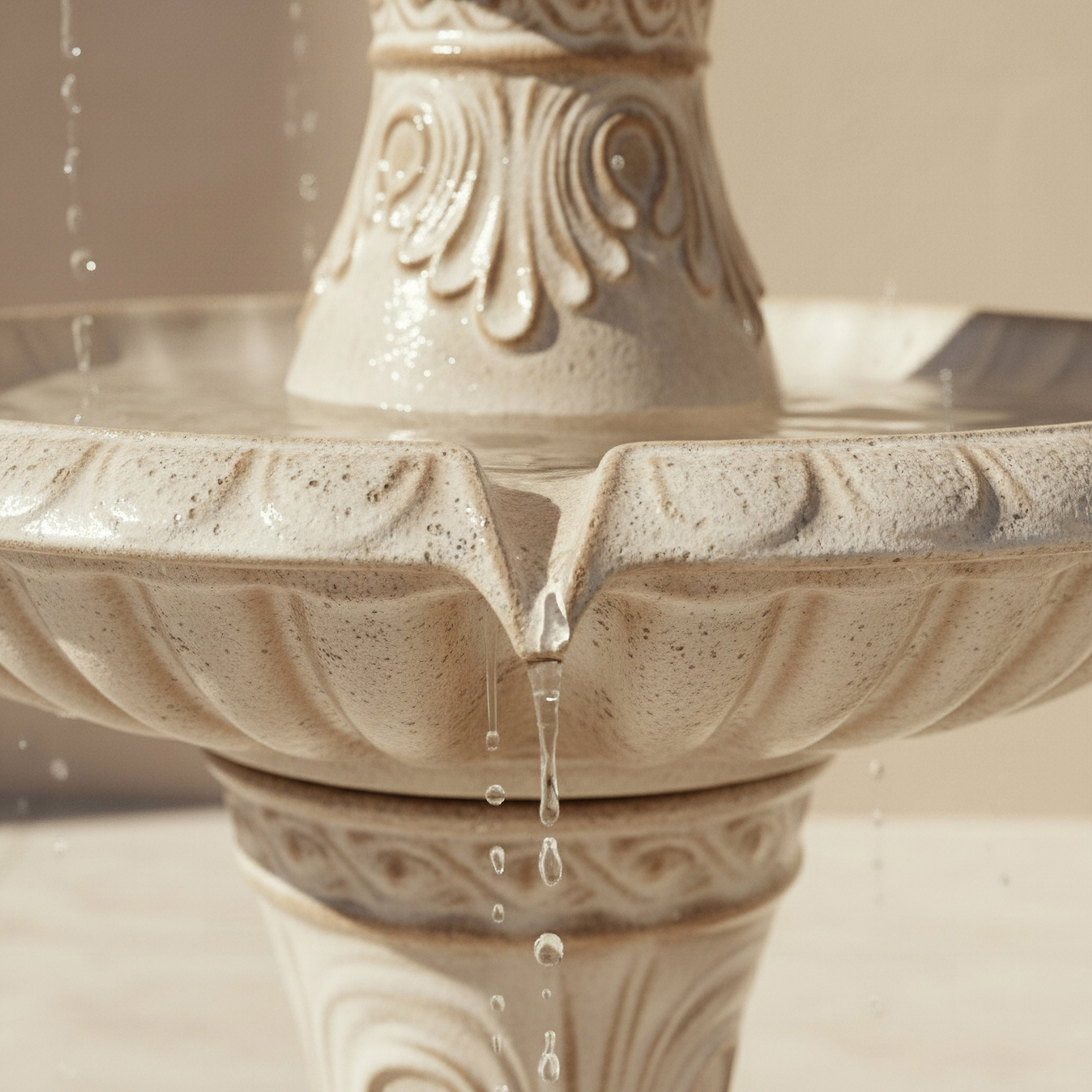 Navona Glazed LED Fountain-household-gardenandoutdoor-fountains-image-3
